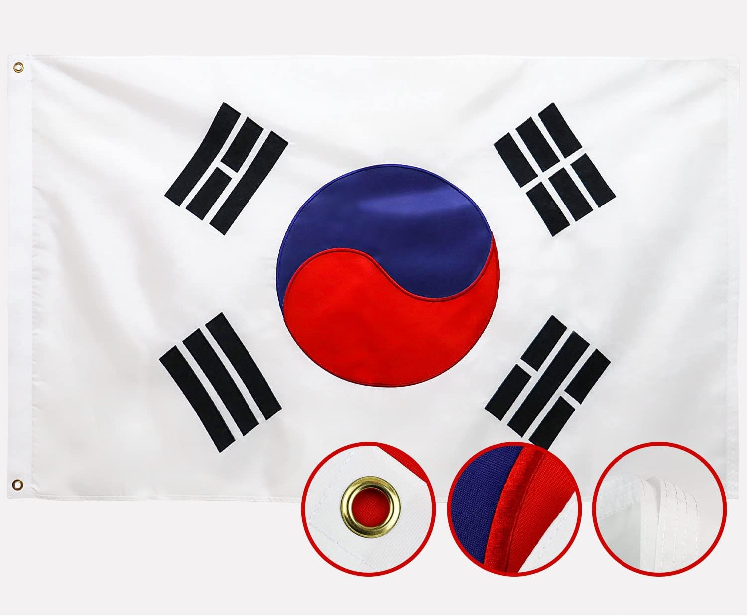 阿拉山口韩国国旗 3x5ft